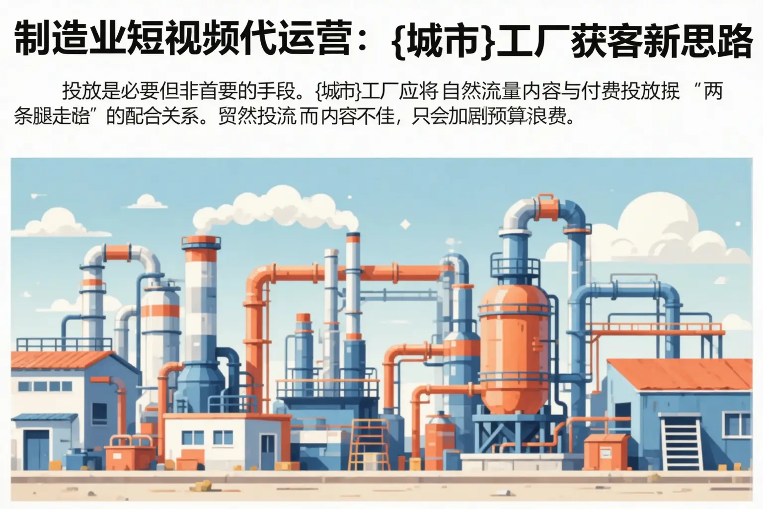 制造业短视频代运营:盐城工厂获客新思路