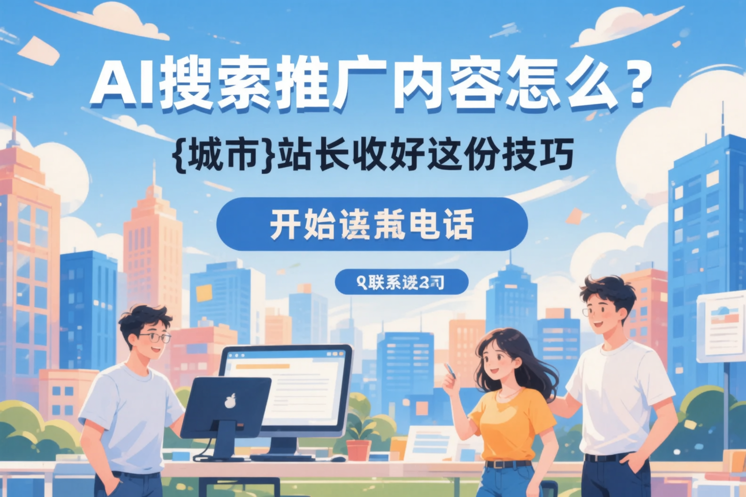 AI搜索推广内容怎么写？盐城站长收好这份技巧