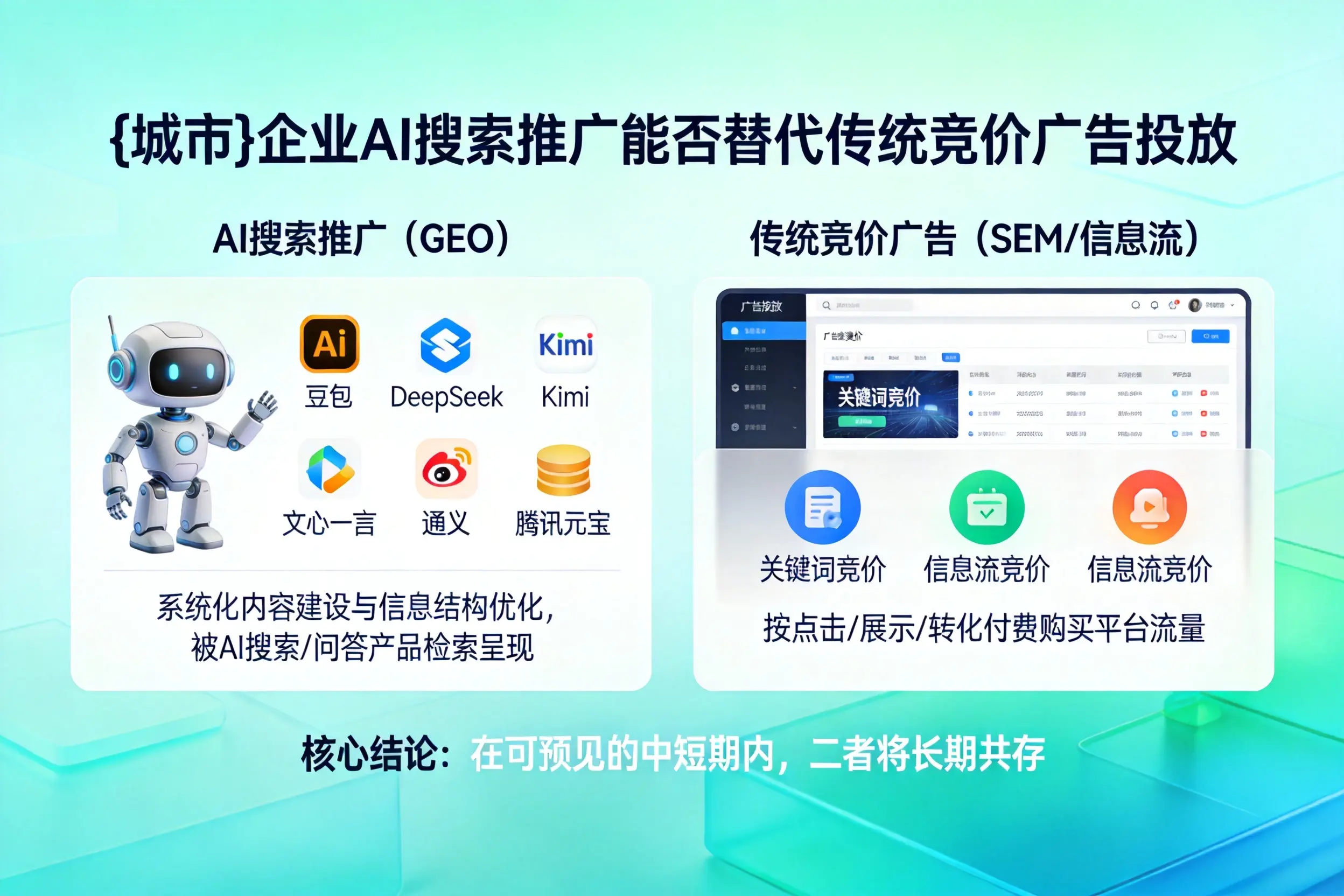 盐城企业AI搜索推广能否替代传统竞价广告投放