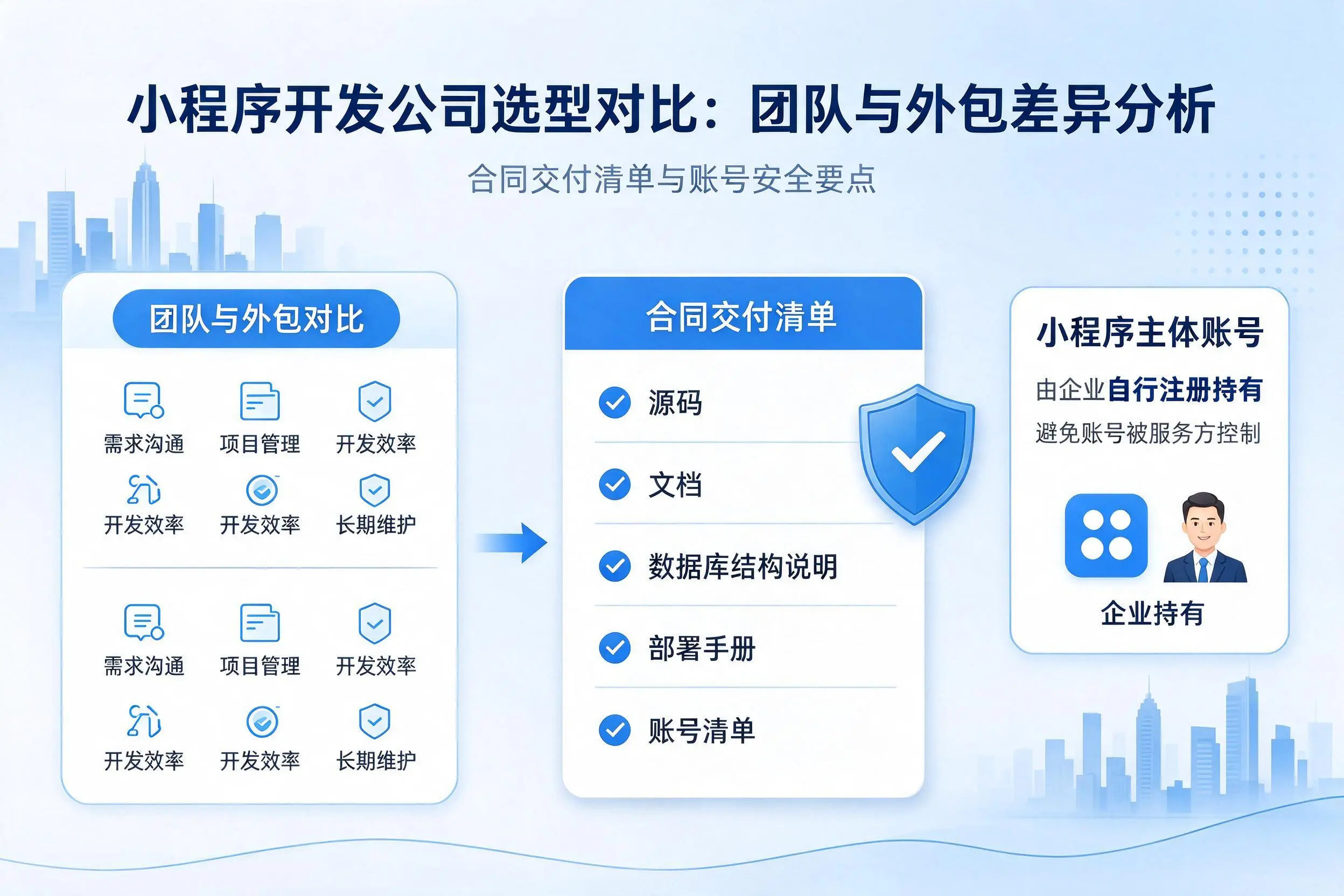 盐城小程序开发公司选型对比：团队与外包差异分析